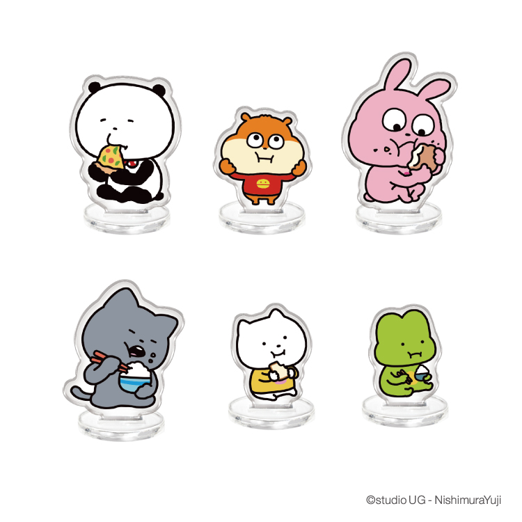 もぐもぐまめキャラスタンド