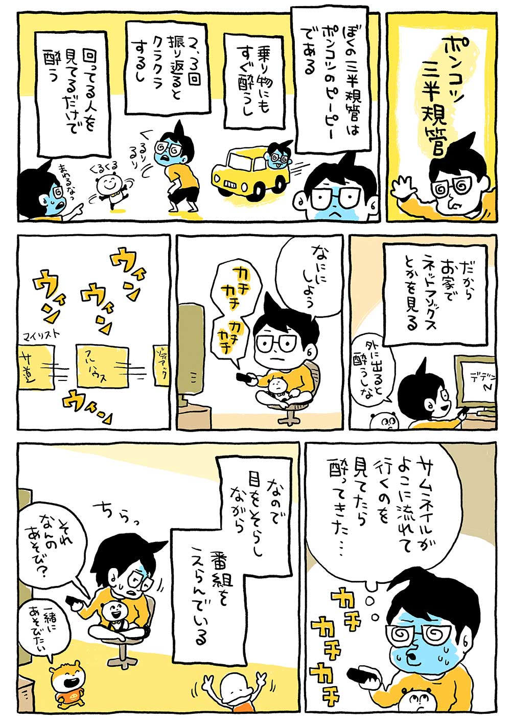 ポンコツ三半規管