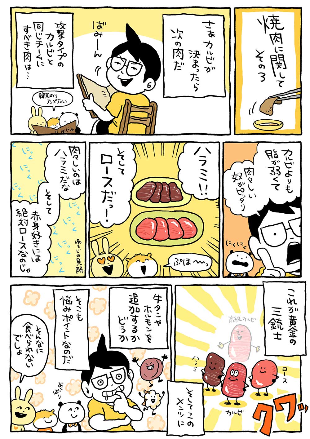 焼肉に関して　その3