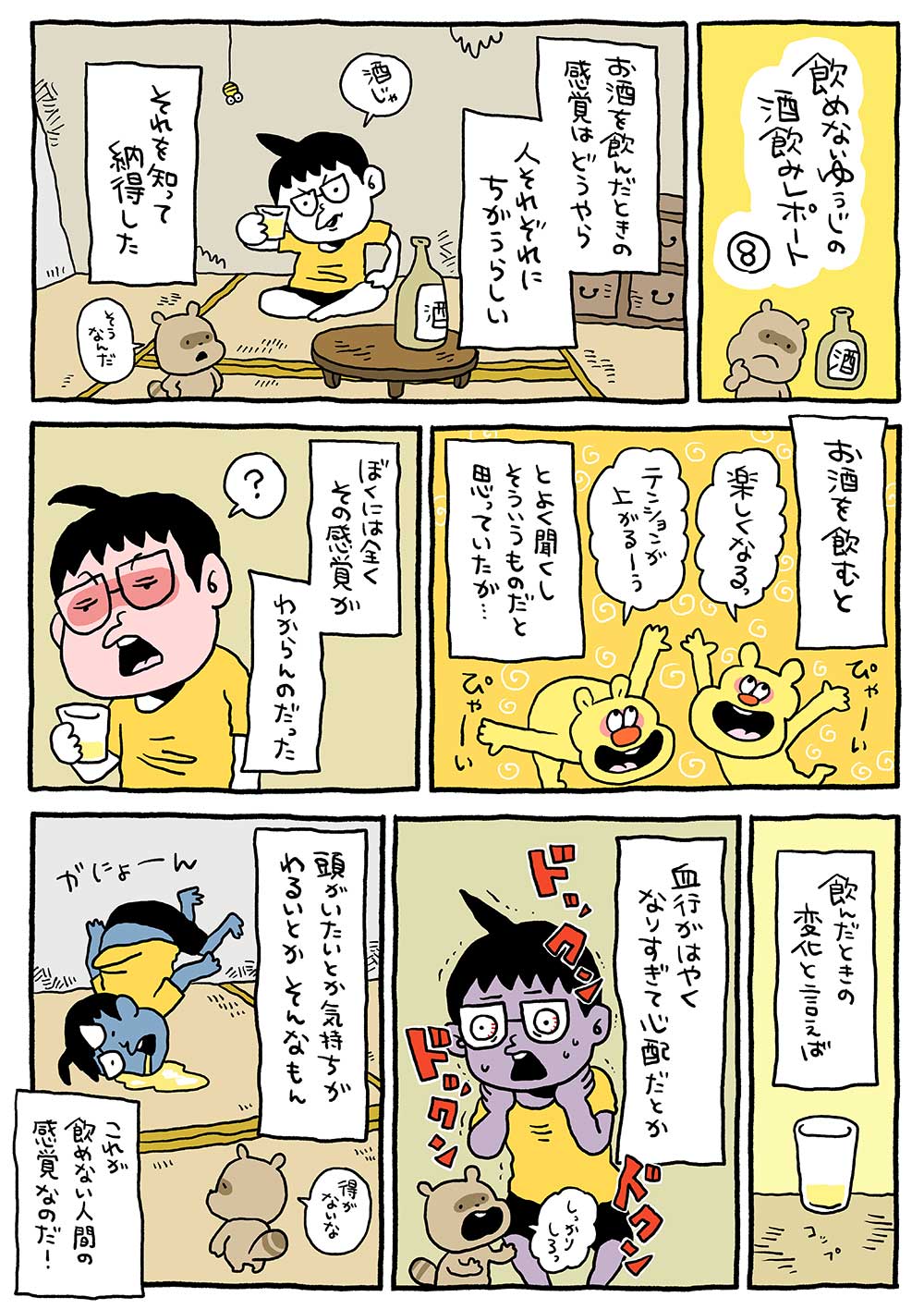 飲めないゆうじの酒飲みレポート8